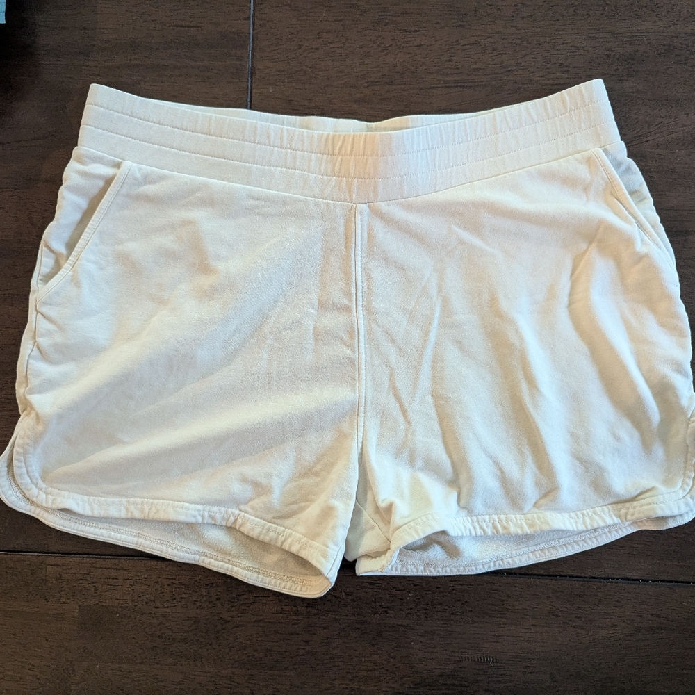 Peter Millar White Athletic Shorts Lightweight Comfort